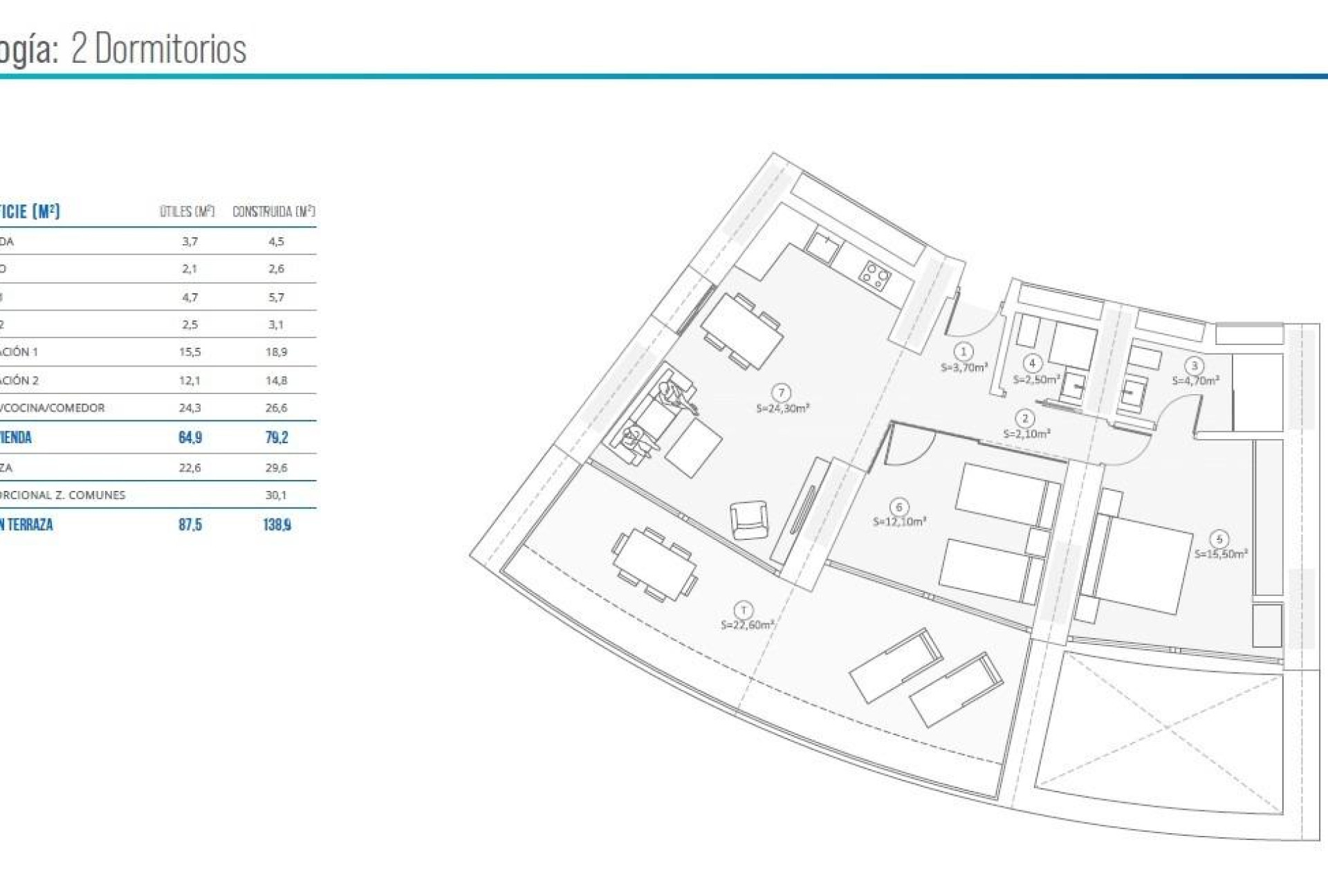 Resale - Apartment  - Benidorm - Poniente