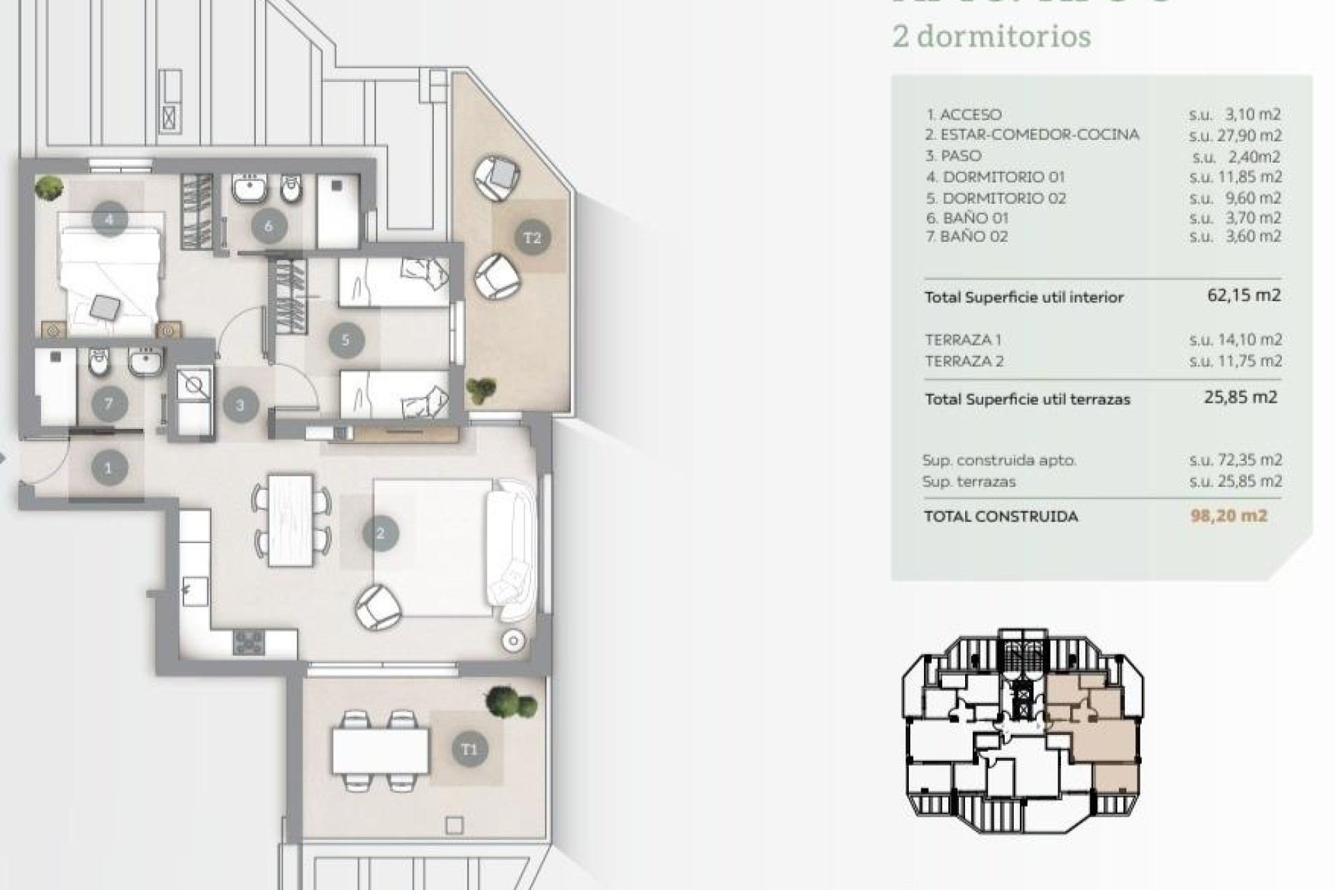 Resale - Apartment  - Calpe - Playa arenal-bol