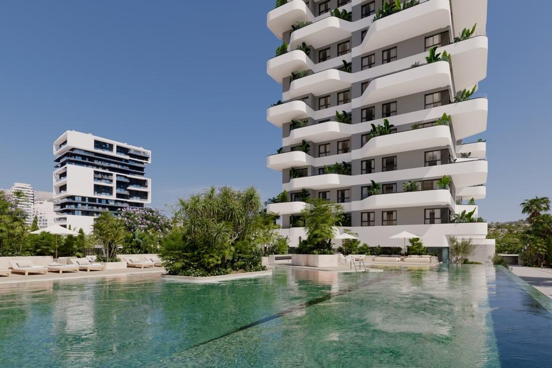 Resale - Apartment  - Calpe - Playa arenal-bol