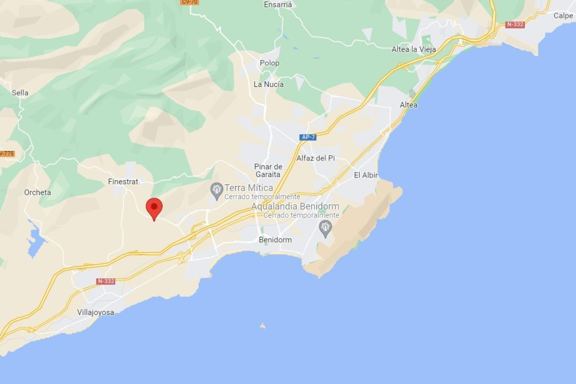 Resale - Apartment  - Finestrat - Balcón de finestrat