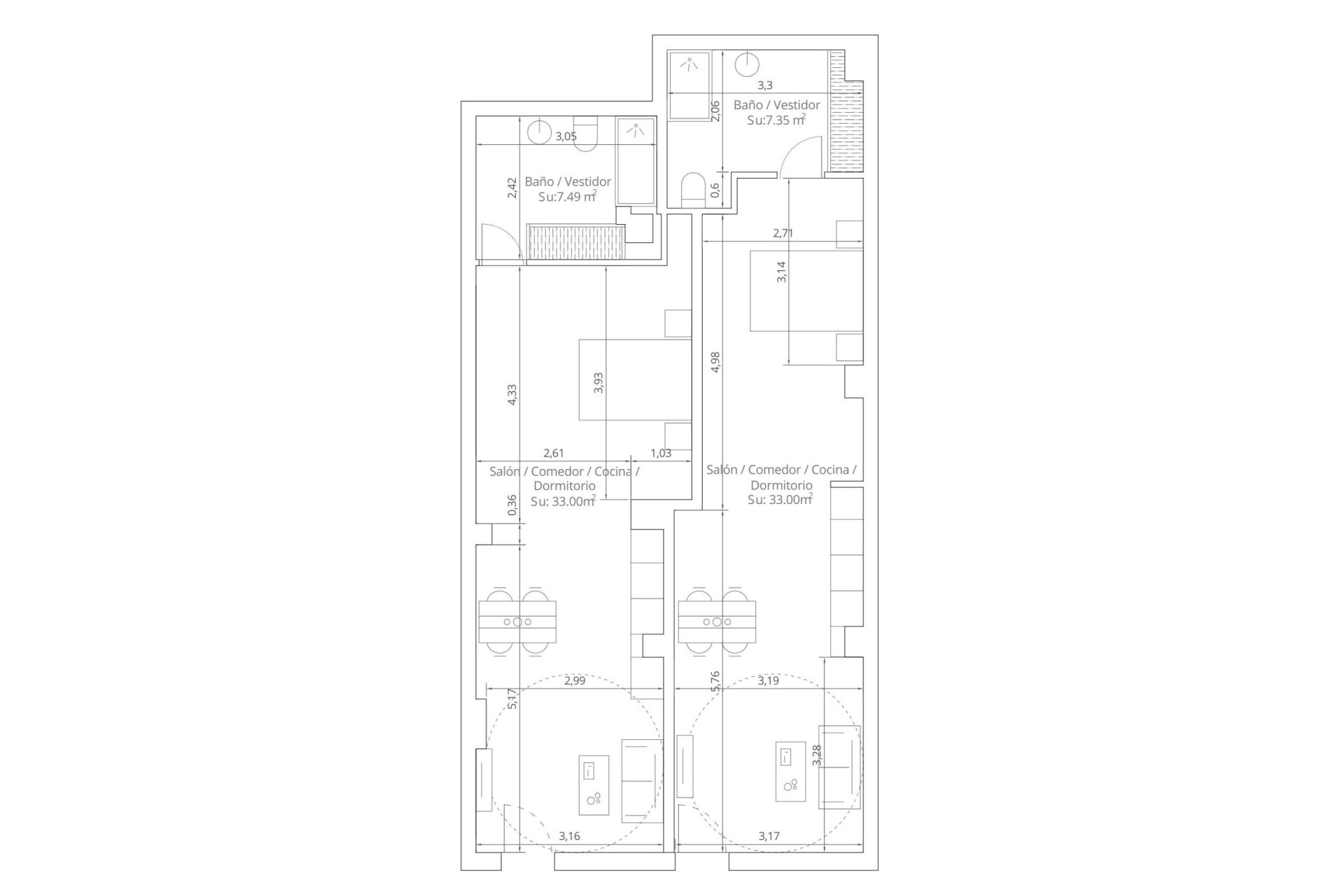 Resale - Apartment  - Madrid - Fuente del Berro