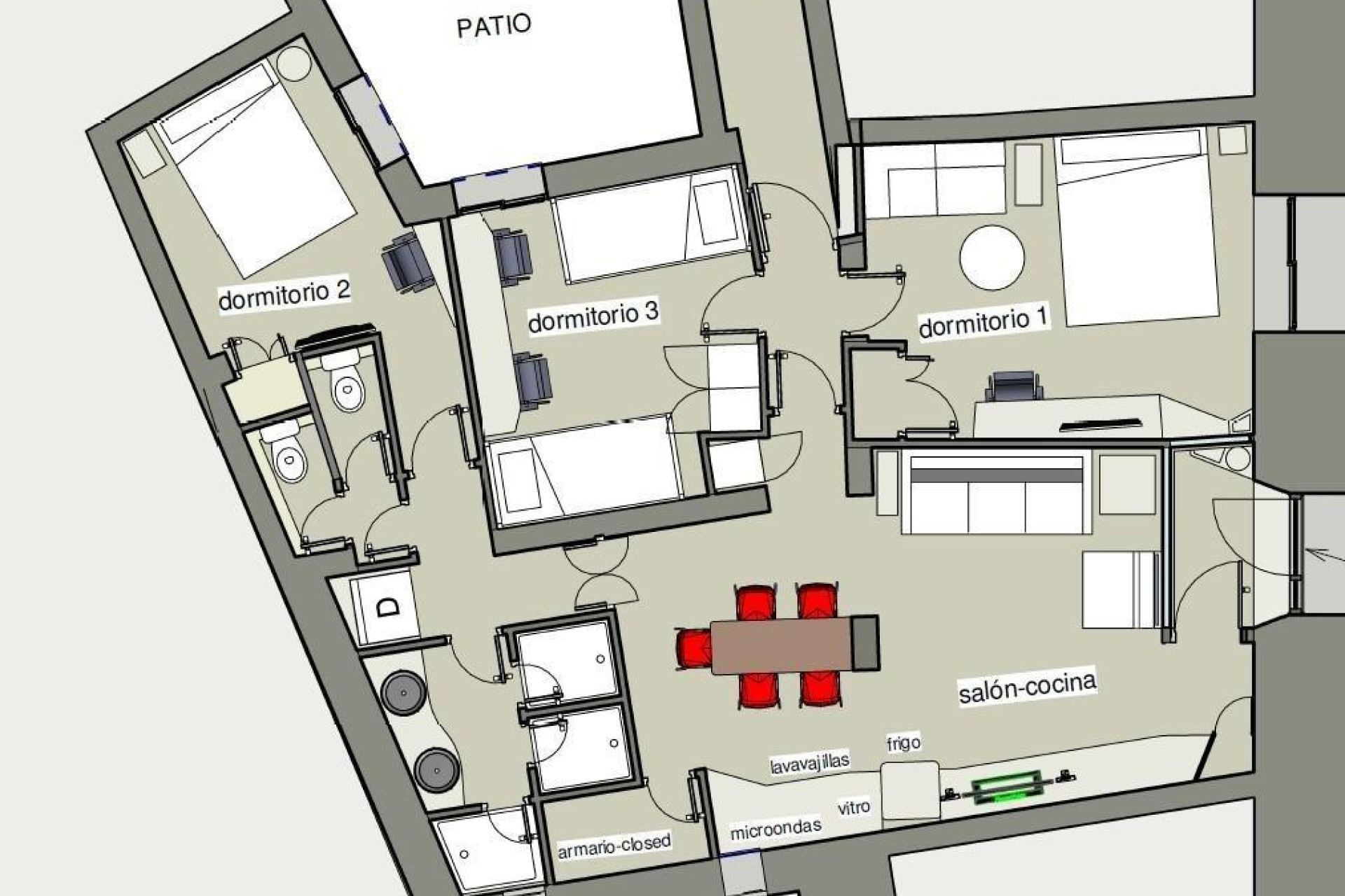 Resale - Apartment  - Madrid - Malasaña