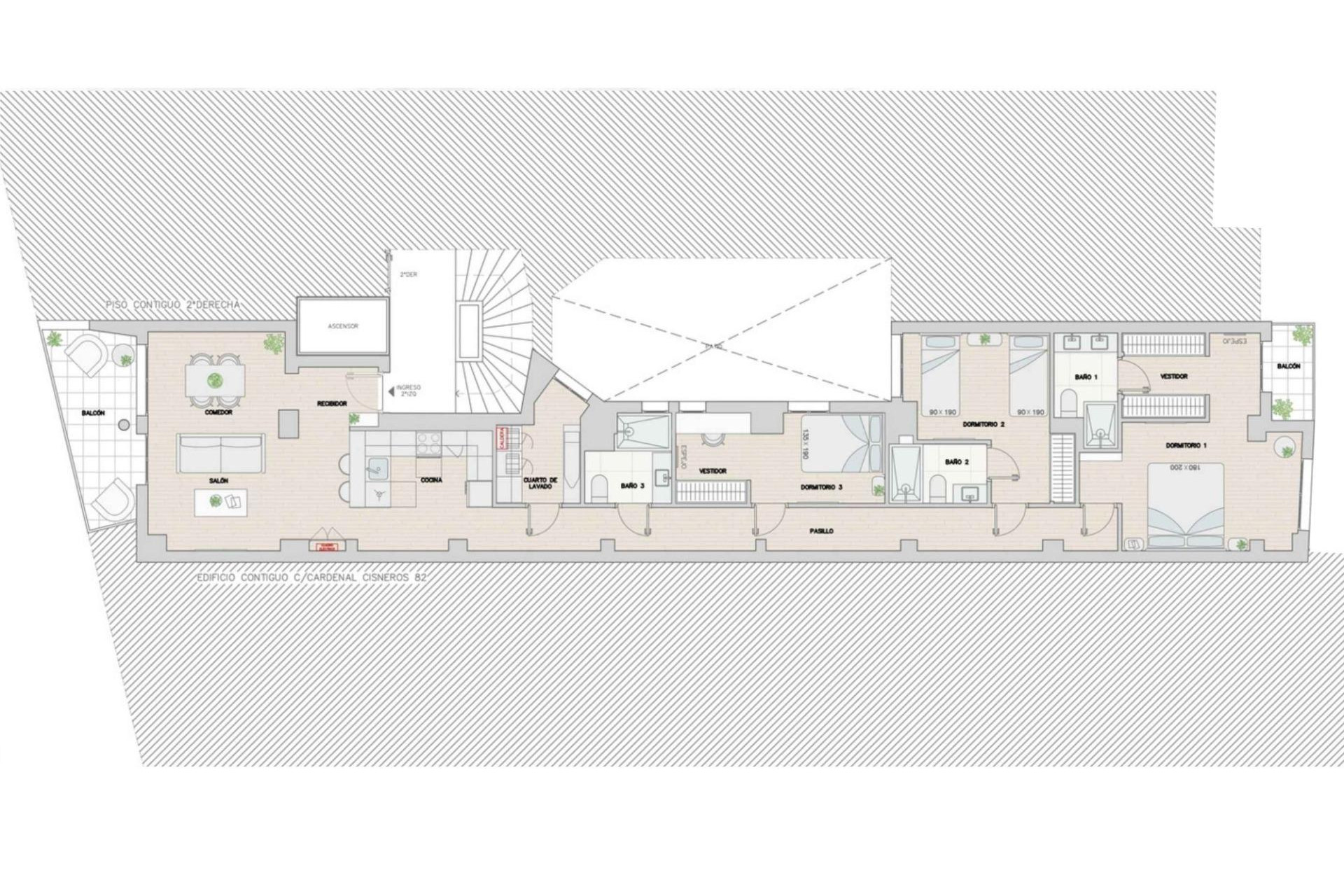 Resale - Apartment  - Madrid - Trafalgar