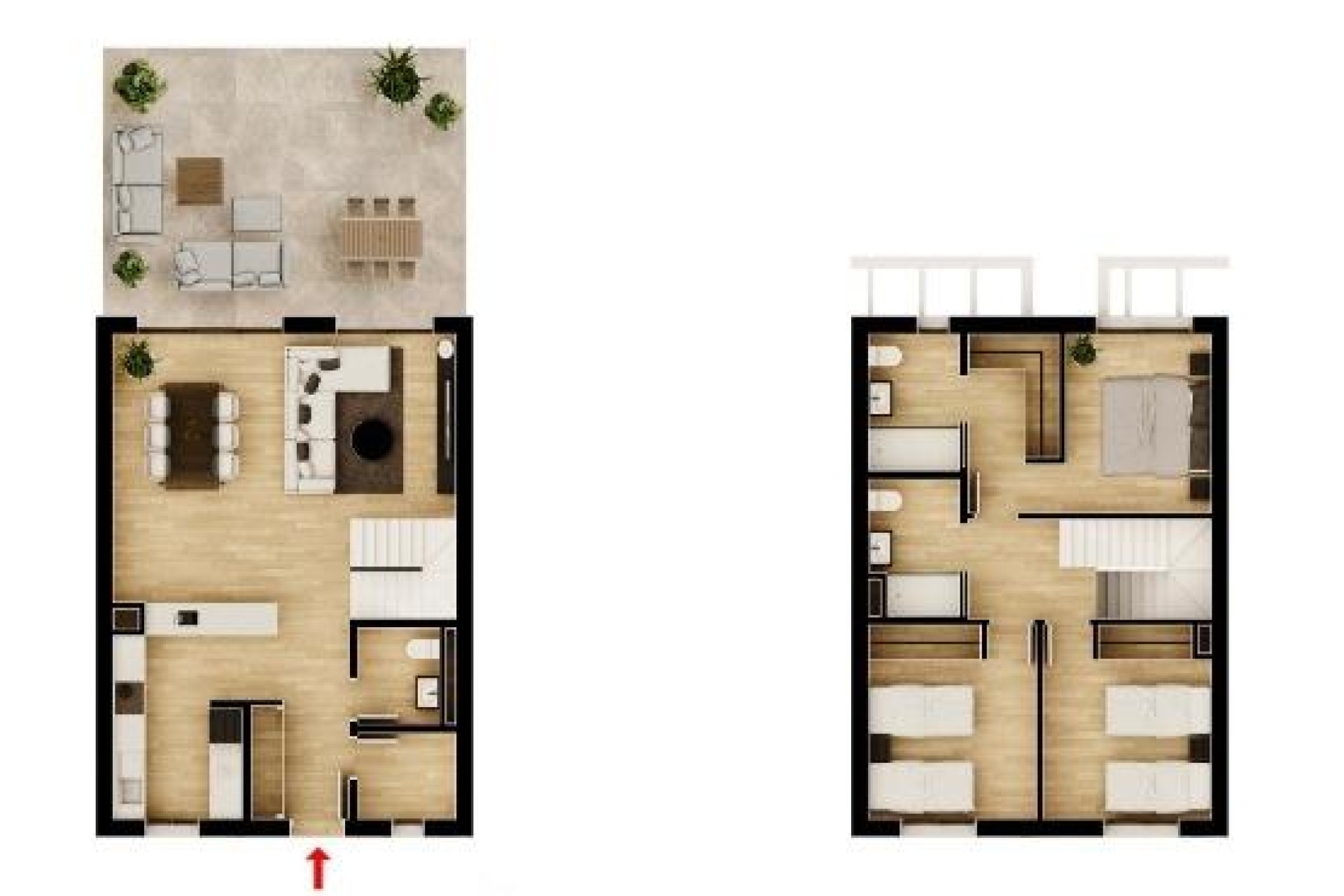 Resale - Apartment  - Monforte del Cid - Alenda Golf