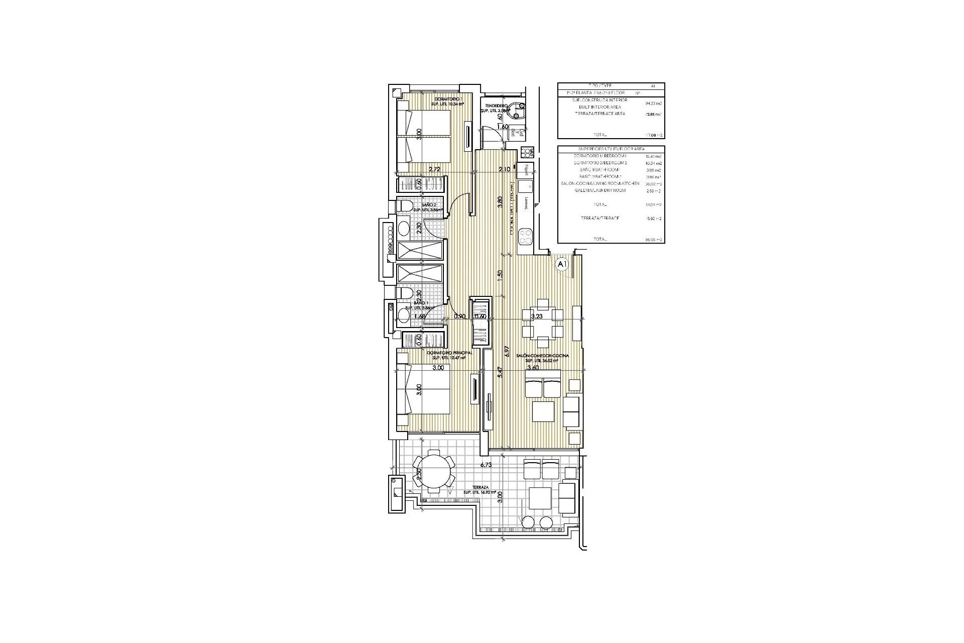 Resale - Apartment  - Orihuela Costa - Villamartin