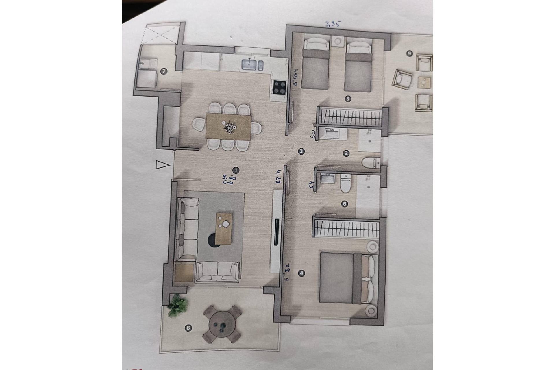 Resale - Apartment  - San Juan de Alicante - Centro