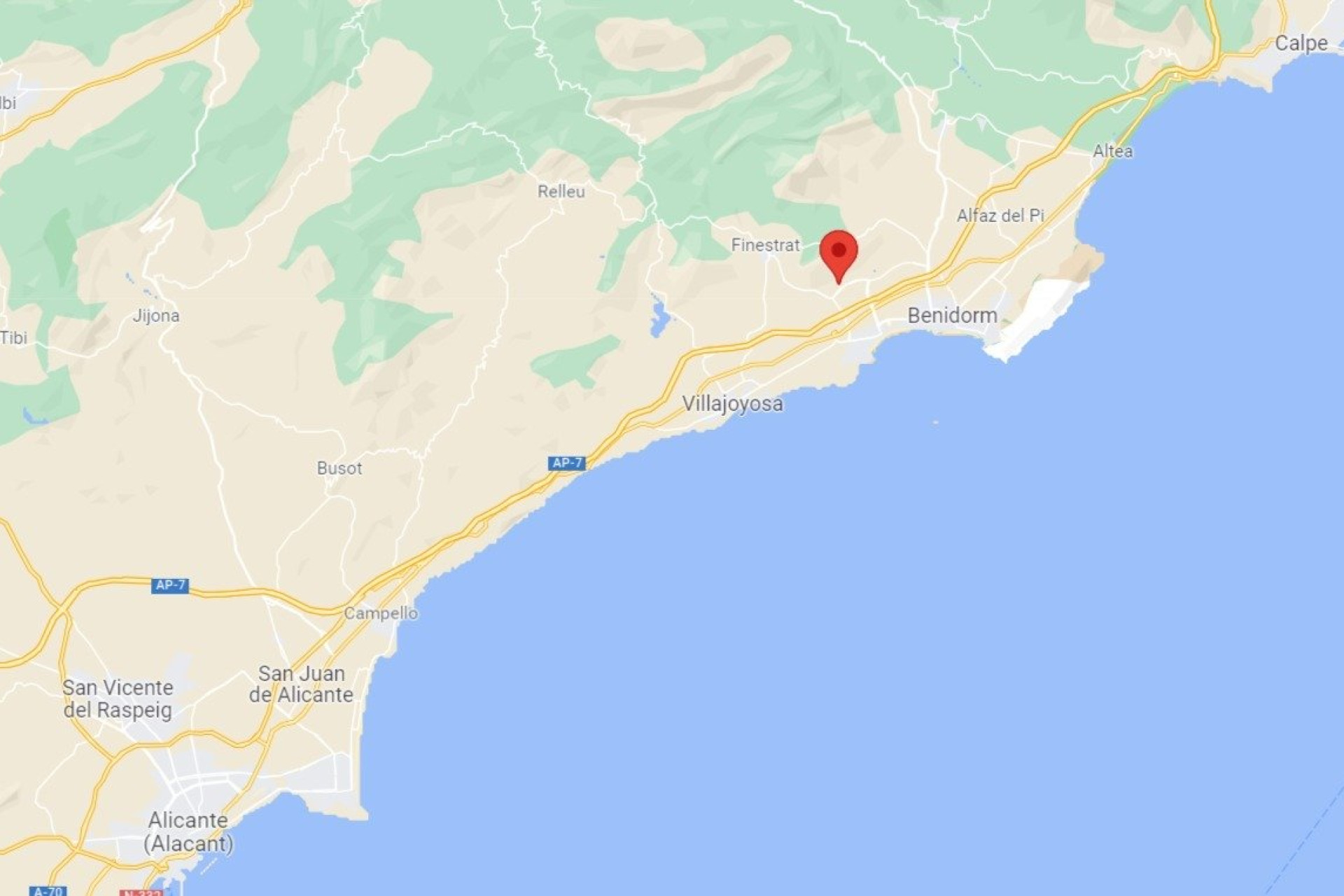 Resale - House - Finestrat - Sierra cortina