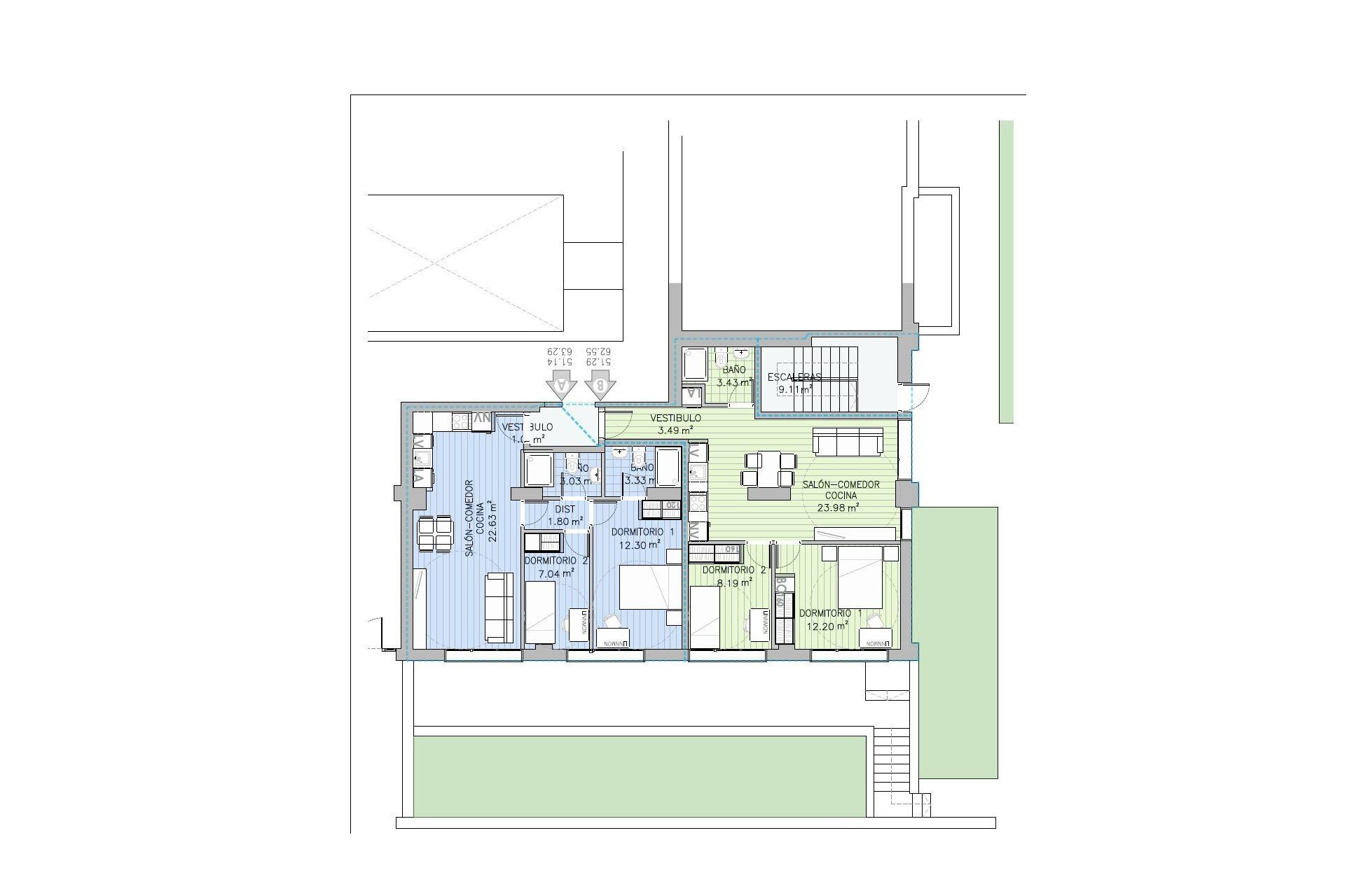 Reventa - Apartamento / piso - Madrid - Nueva España