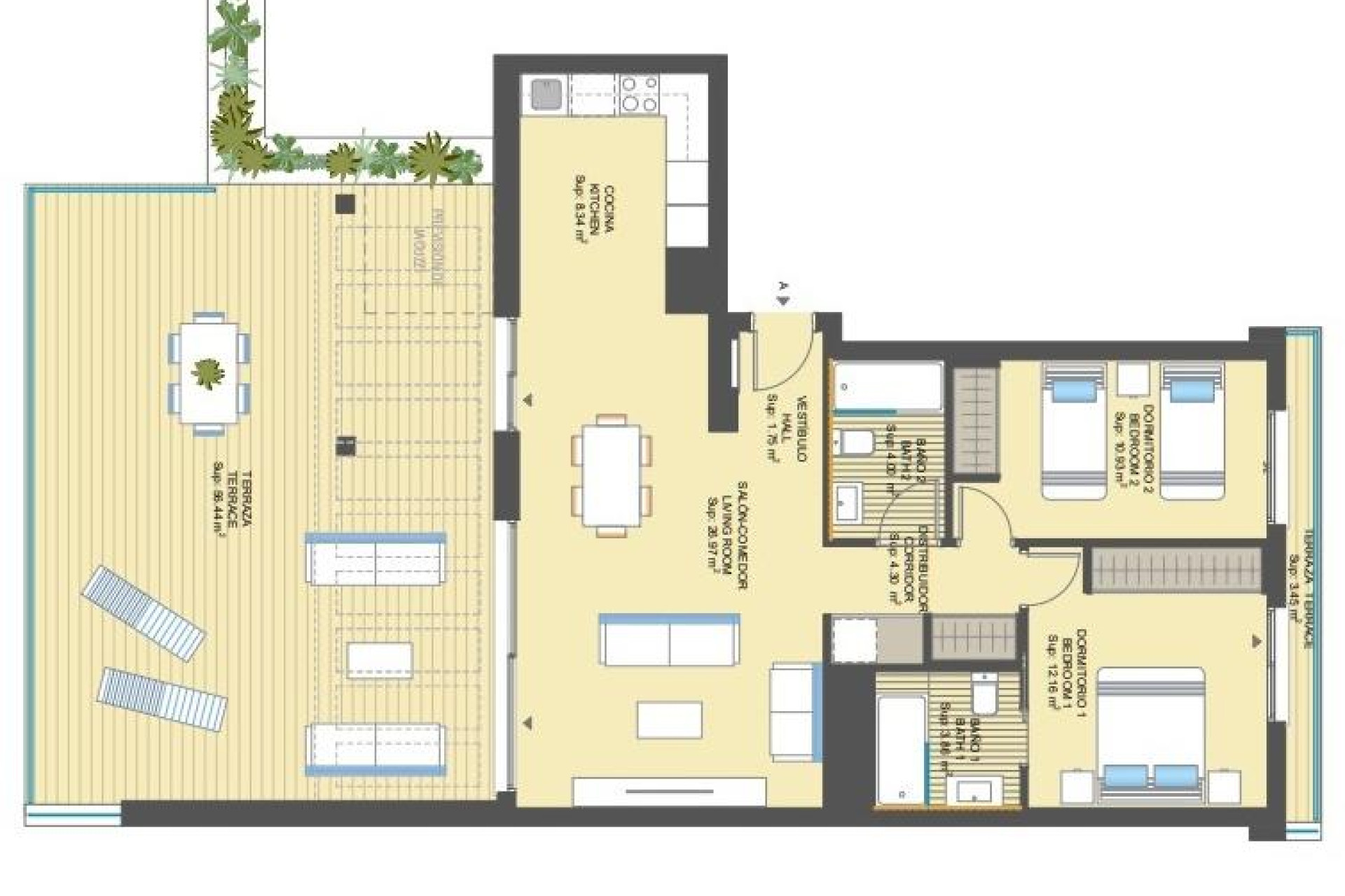 Reventa - Apartamento / piso - Orihuela Costa - Altos de Campoamor