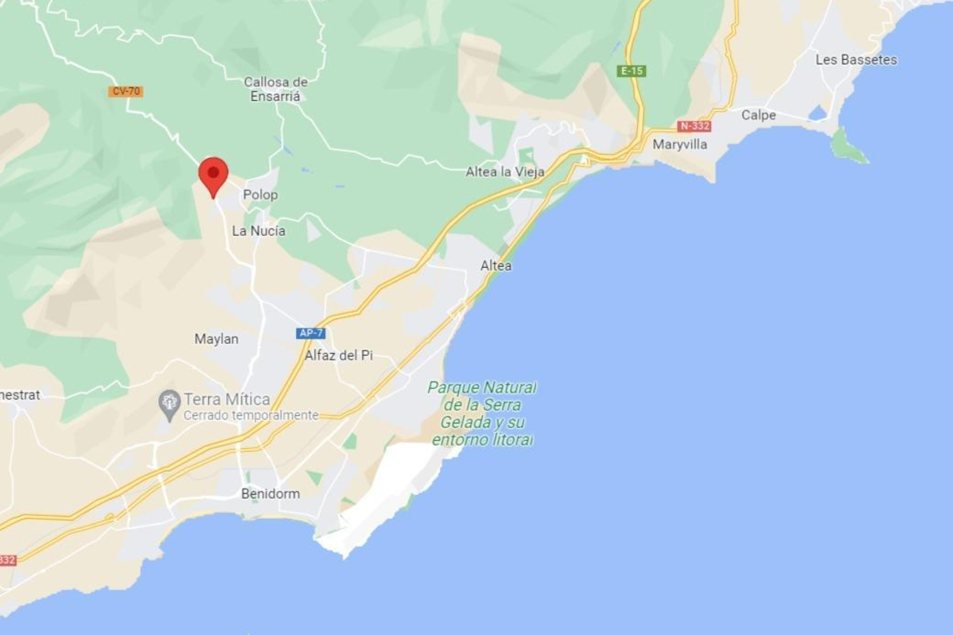 Reventa - Villa - Polop - Urbanizaciones