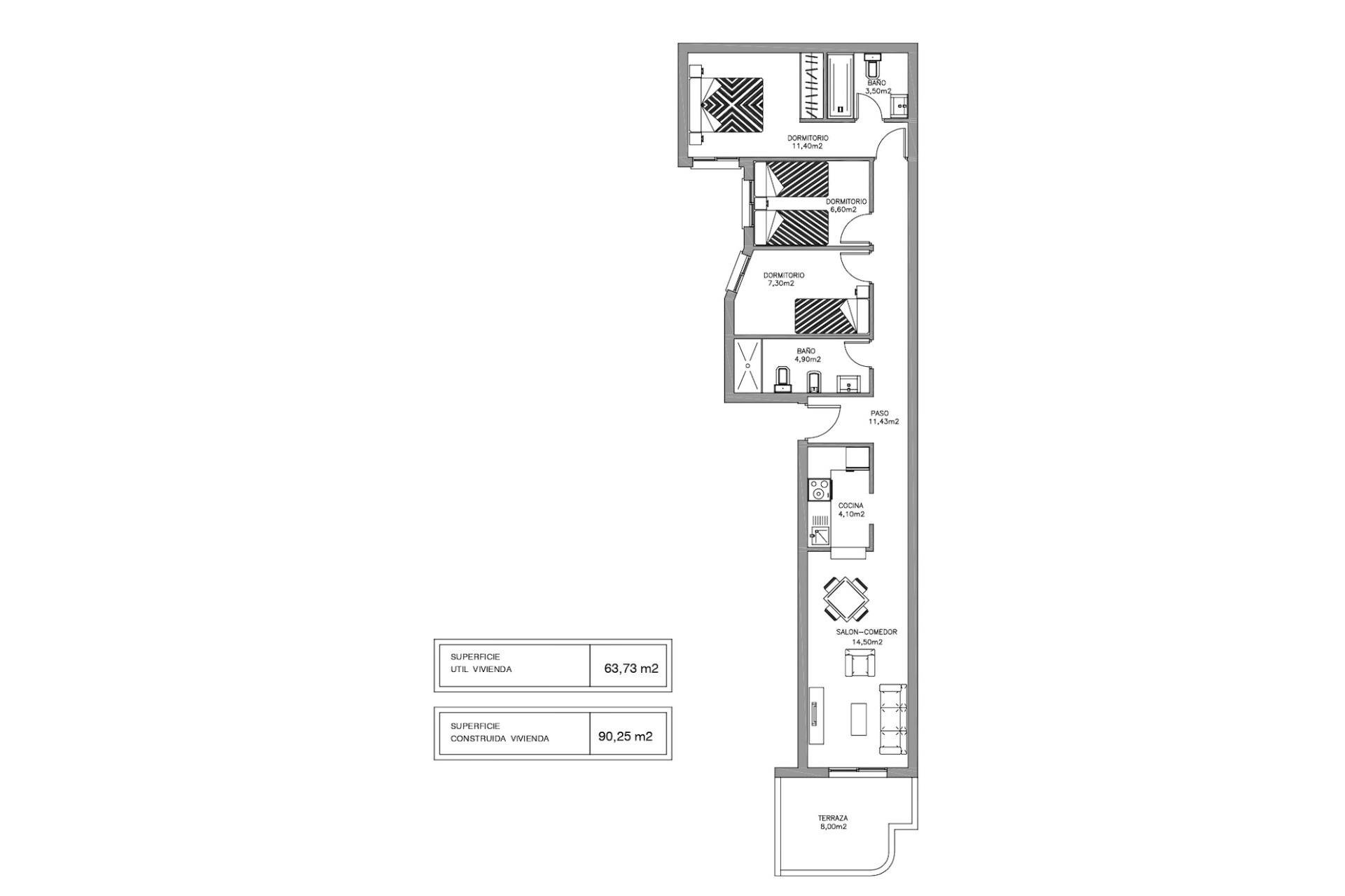 Revente - Appartement - Torrevieja - Playa Los Naufragos