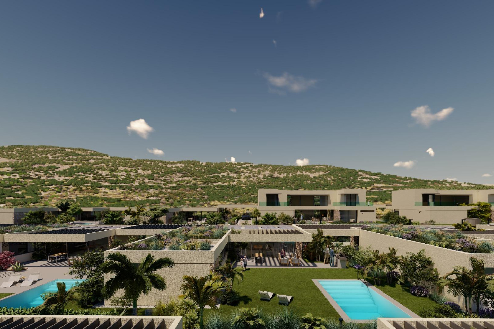 Revente - Villa de Lujo - BAÑOS Y MENDIGO - Altaona golf and country village