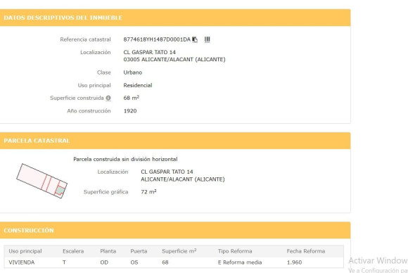 Solar - Reventa - Alicante - San blas
