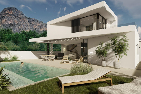 Villa de Lujo - Obra nueva - Polop - A10484