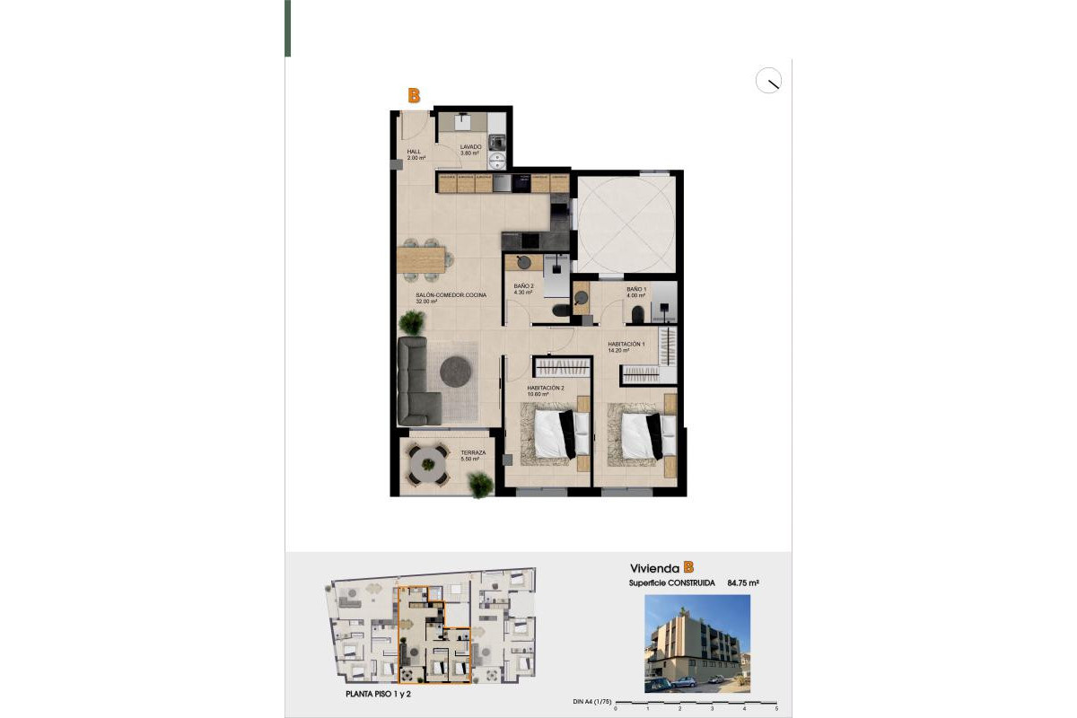 Obra nueva - Apartamento / piso - Catral