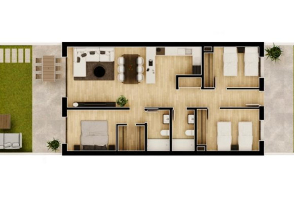 Obra nueva - Apartamento / piso - Monforte del Cid