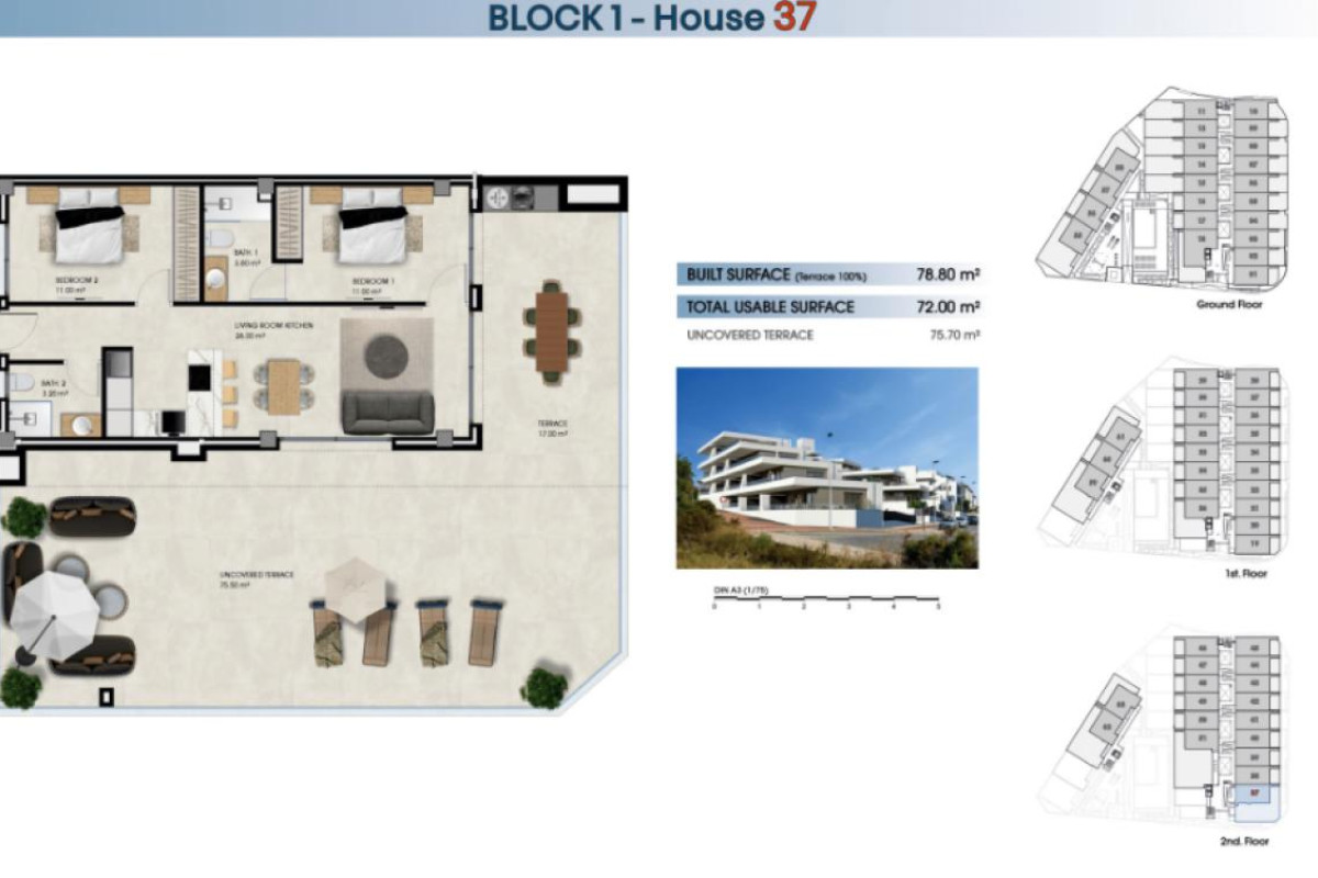 Obra nueva - Apartamento / piso - La Marina
