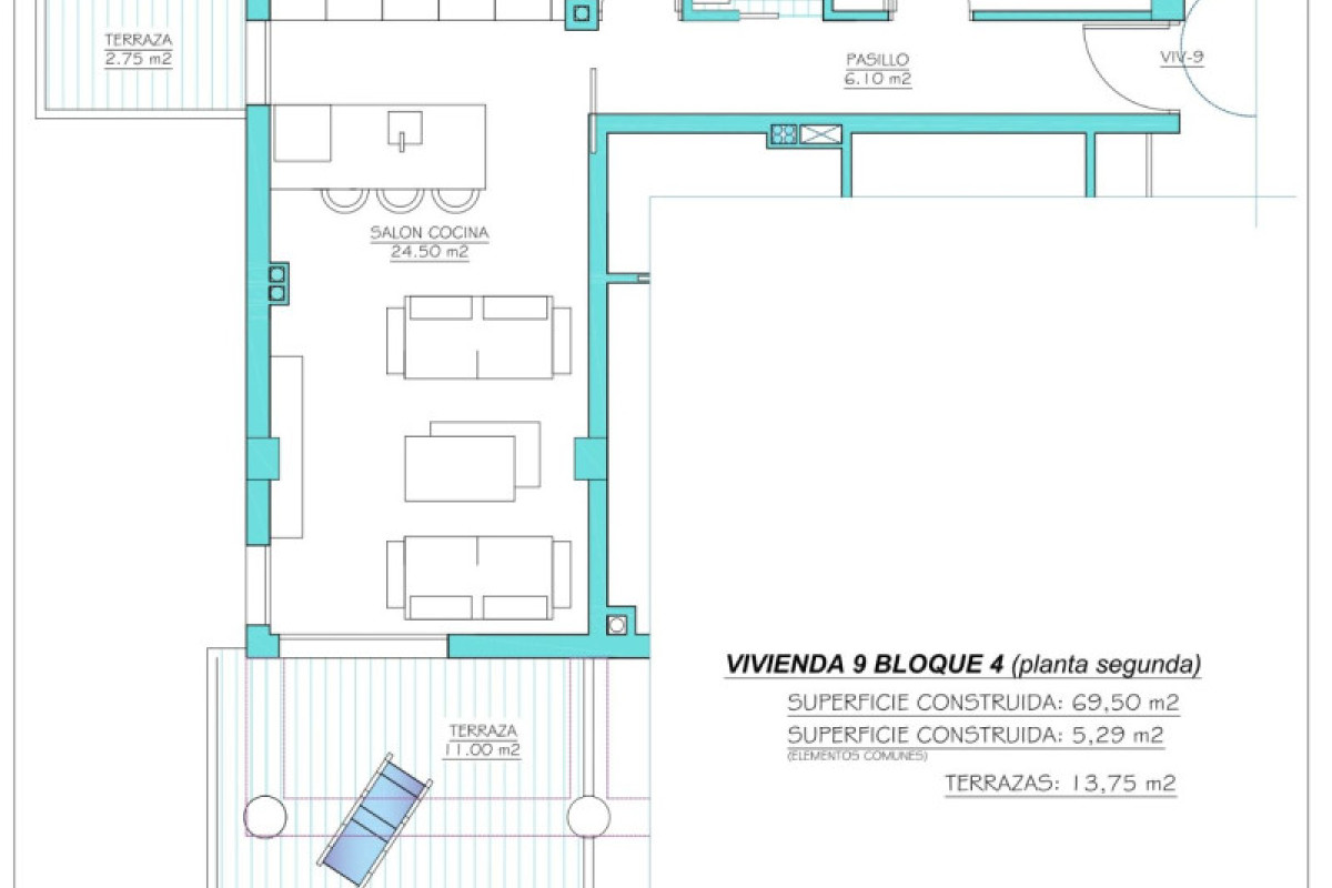 Nieuwbouw - Appartement  - Torre-Pacheco