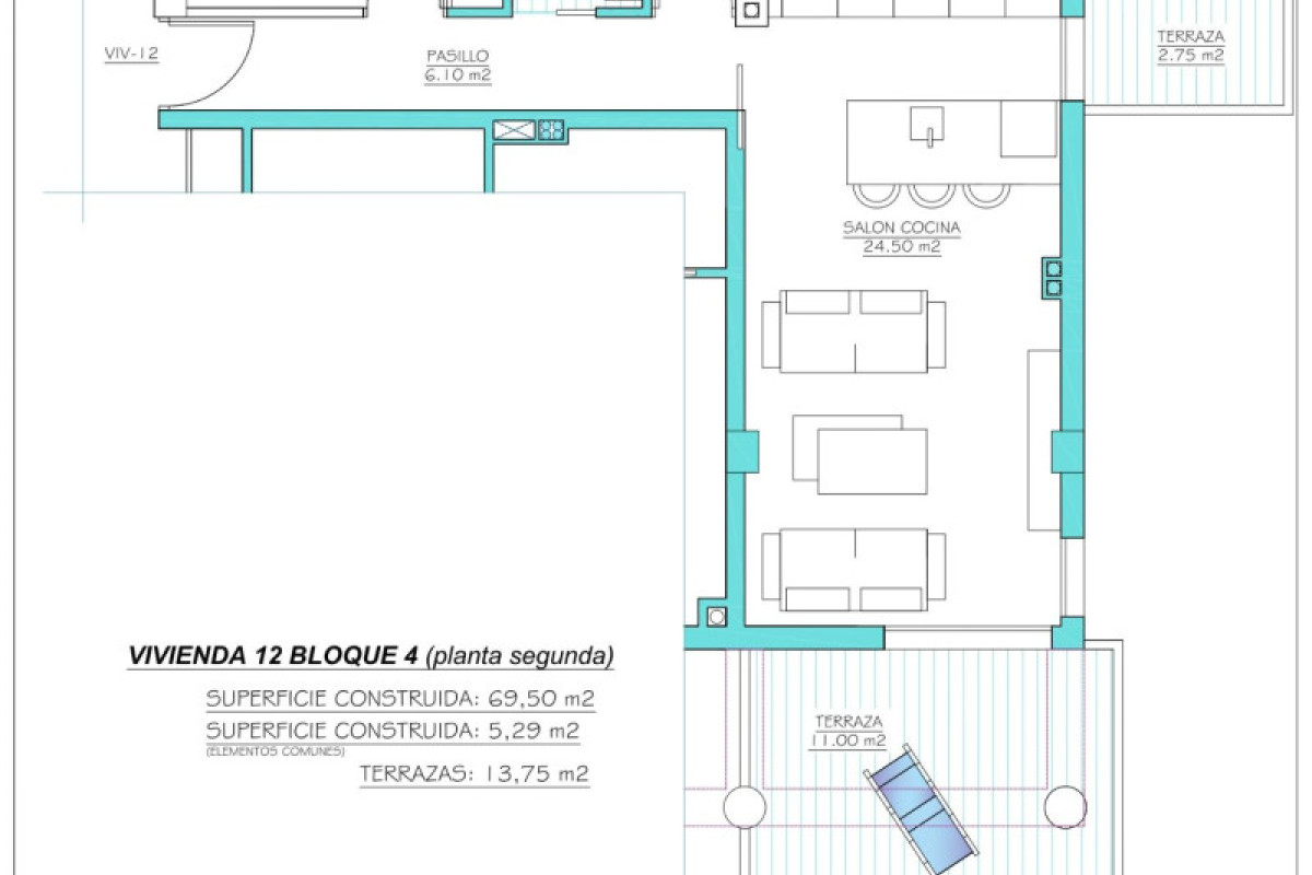 Nieuwbouw - Appartement  - Torre-Pacheco