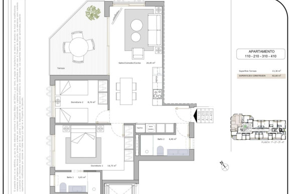 Nieuwbouw - Appartement  - San Pedro del Pinatar