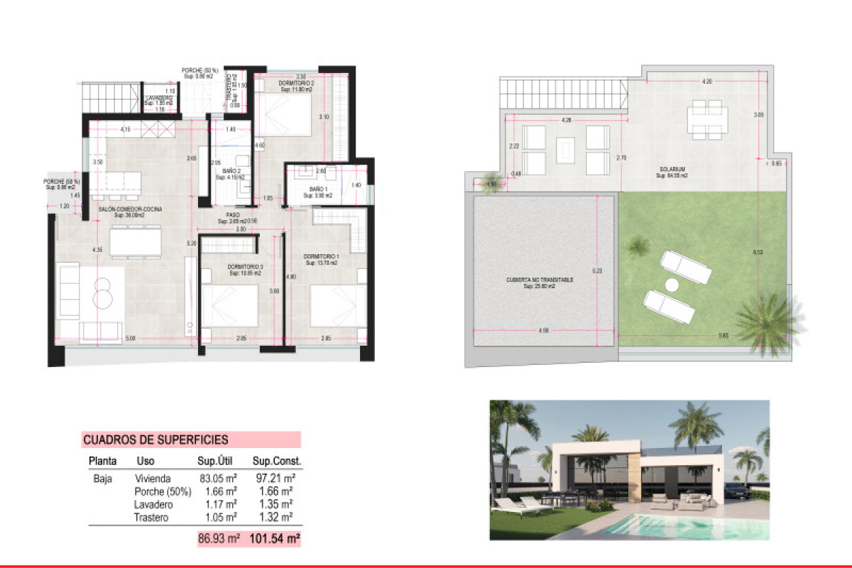 Obra nueva - Villa - Alhama de Murcia