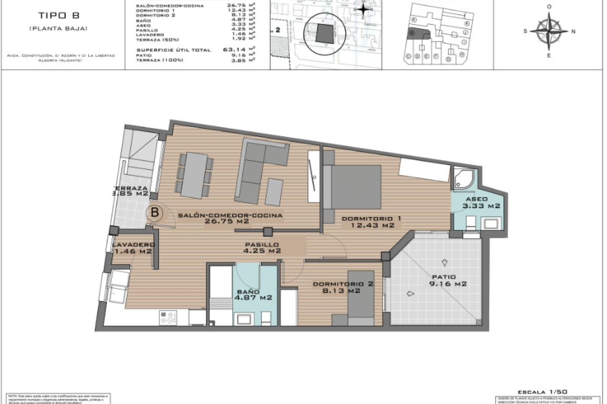 Obra nueva - Apartamento / piso - Algorfa