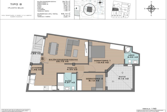 Obra nueva - Apartamento / piso - Algorfa