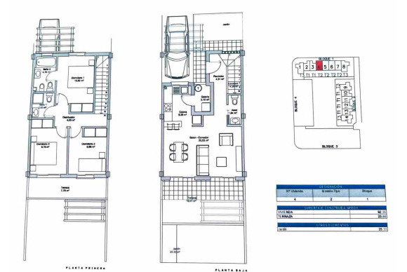 Revente - Maison de ville - Ciudad Quesada - Lo Marabu