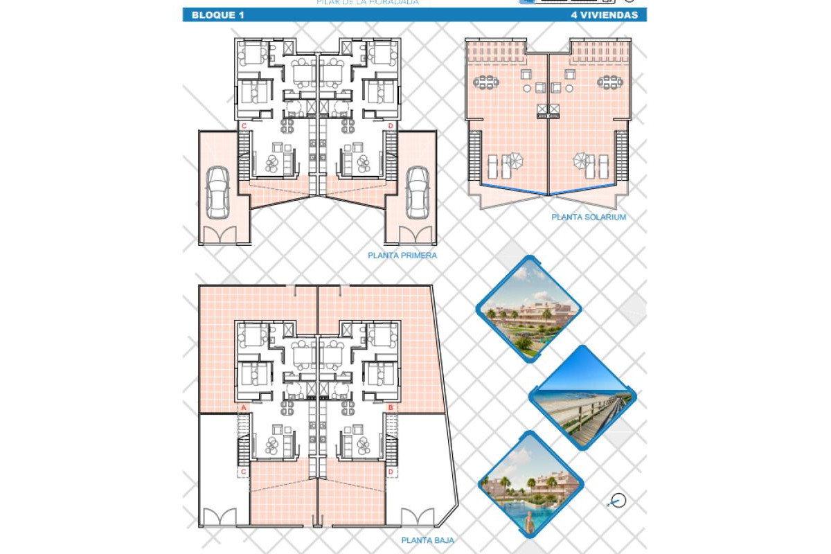 New Build - Townhouse - Pilar de la Horadada - PILAR DE LA HORADADA