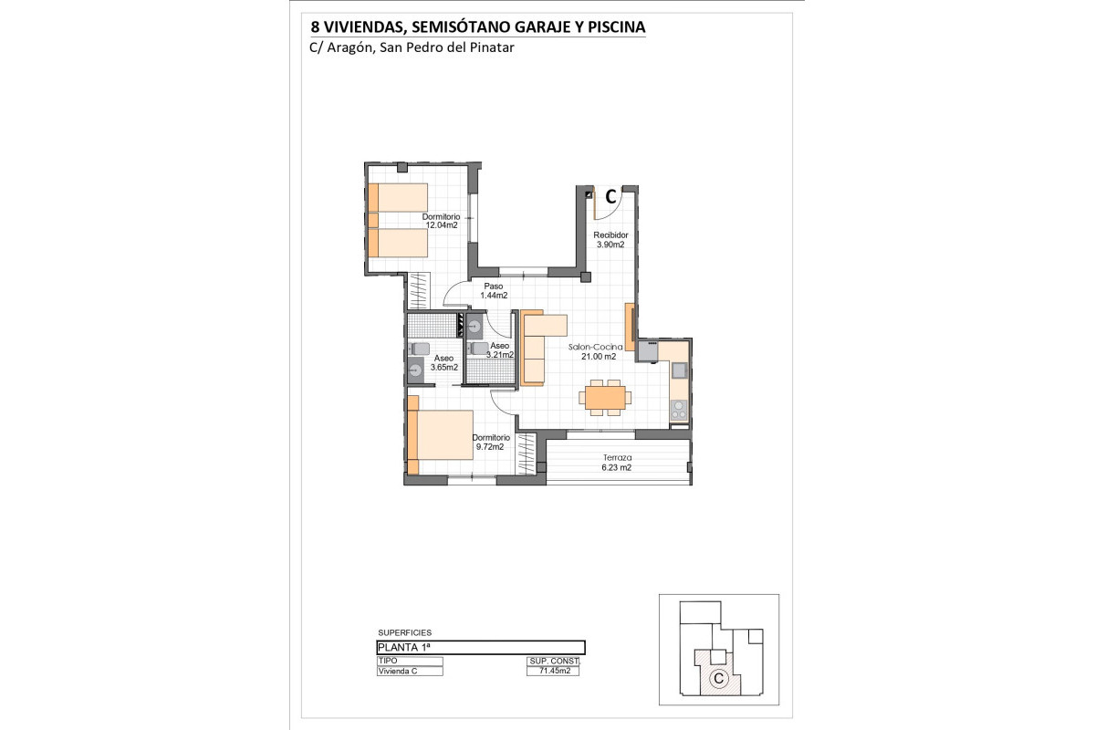 Nouvelle construction - Appartement - Lo Pagan