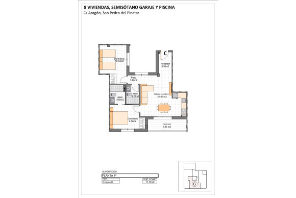 Nouvelle construction - Appartement - Lo Pagan