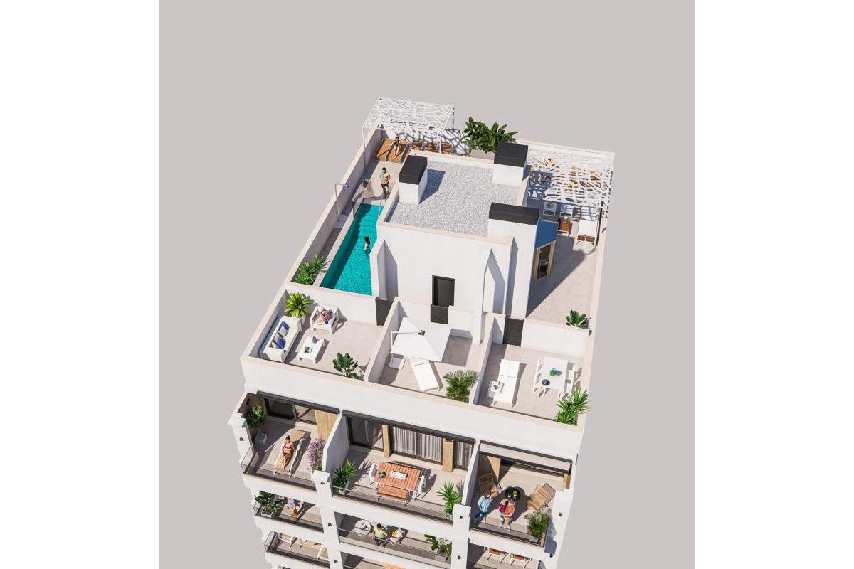 Obra nueva - Apartamento / piso - Torrevieja - torrevieja