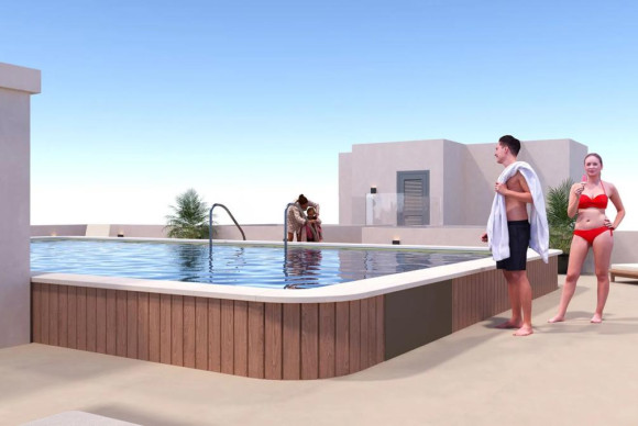 Obra nueva - Apartamento / piso - San Miguel de Salinas
