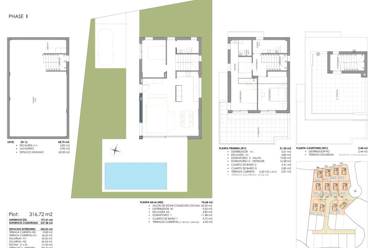 Nieuwbouw - Villa - San Miguel de Salinas