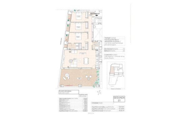 Nouvelle construction - Appartement - Hondón de las Nieves