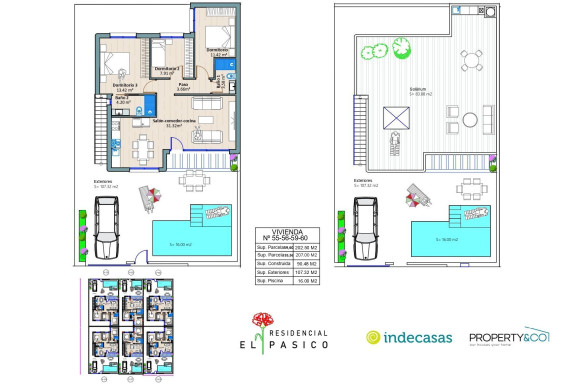 Obra nueva - Villa - Torre-pacheco