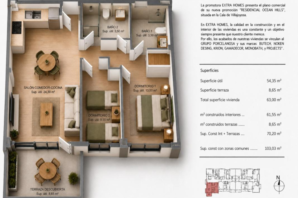Nouvelle construction - Appartement - La Villajoyosa / Vila Joiosa