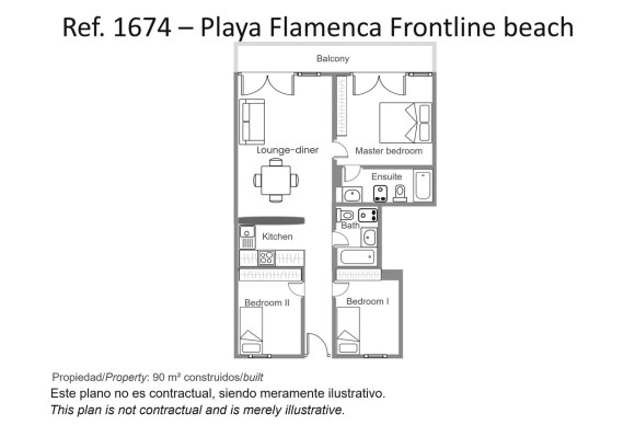 Herverkoop - Appartement  - Orihuela Costa - Playa Flamenca