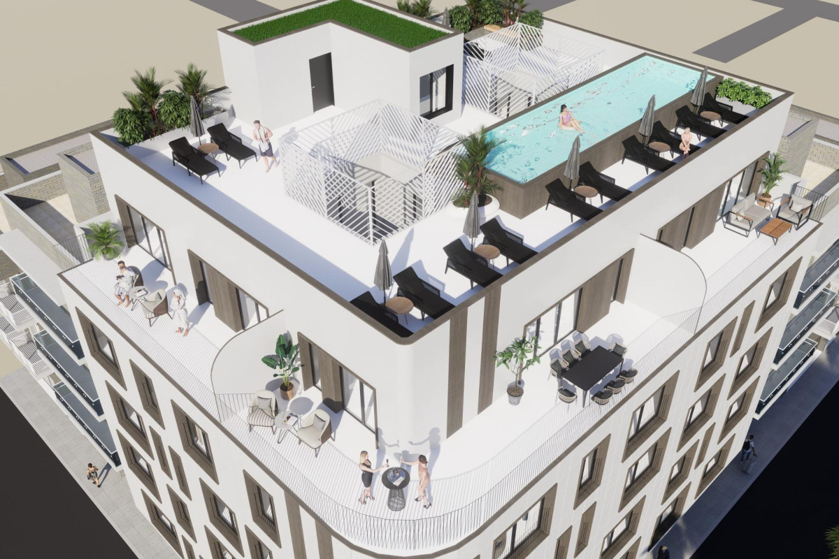 Nieuwbouw - Appartement  - Torrevieja - Acequion