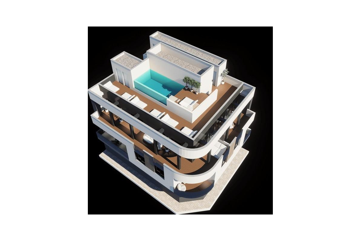 Nieuwbouw - Appartement  - Torrevieja - Centro