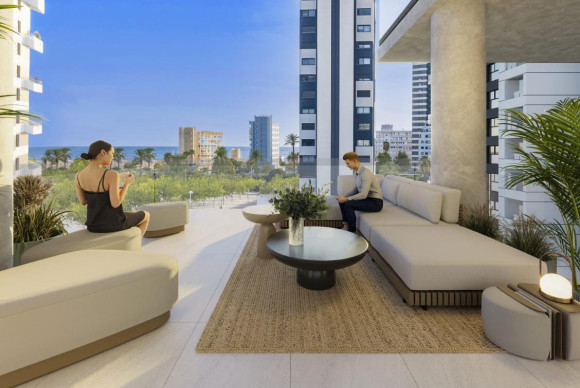 Obra nueva - Apartamento / piso - Calpe