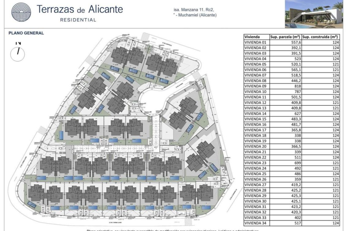 Obra nueva - casas - Mutxamel