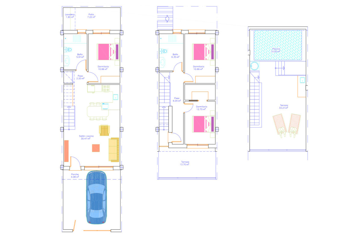 Obra nueva - Town House - San Pedro del Pinatar