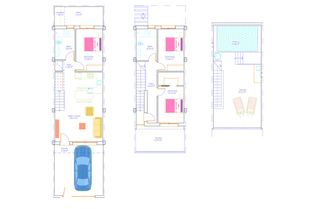 Obra nueva - Town House - San Pedro del Pinatar