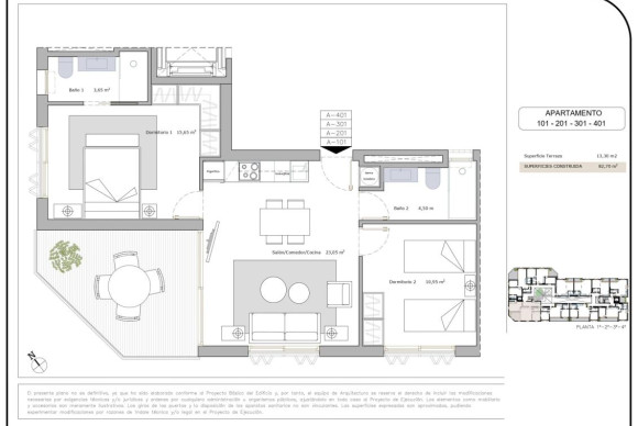 New Build - Apartment  - San Pedro del Pinatar