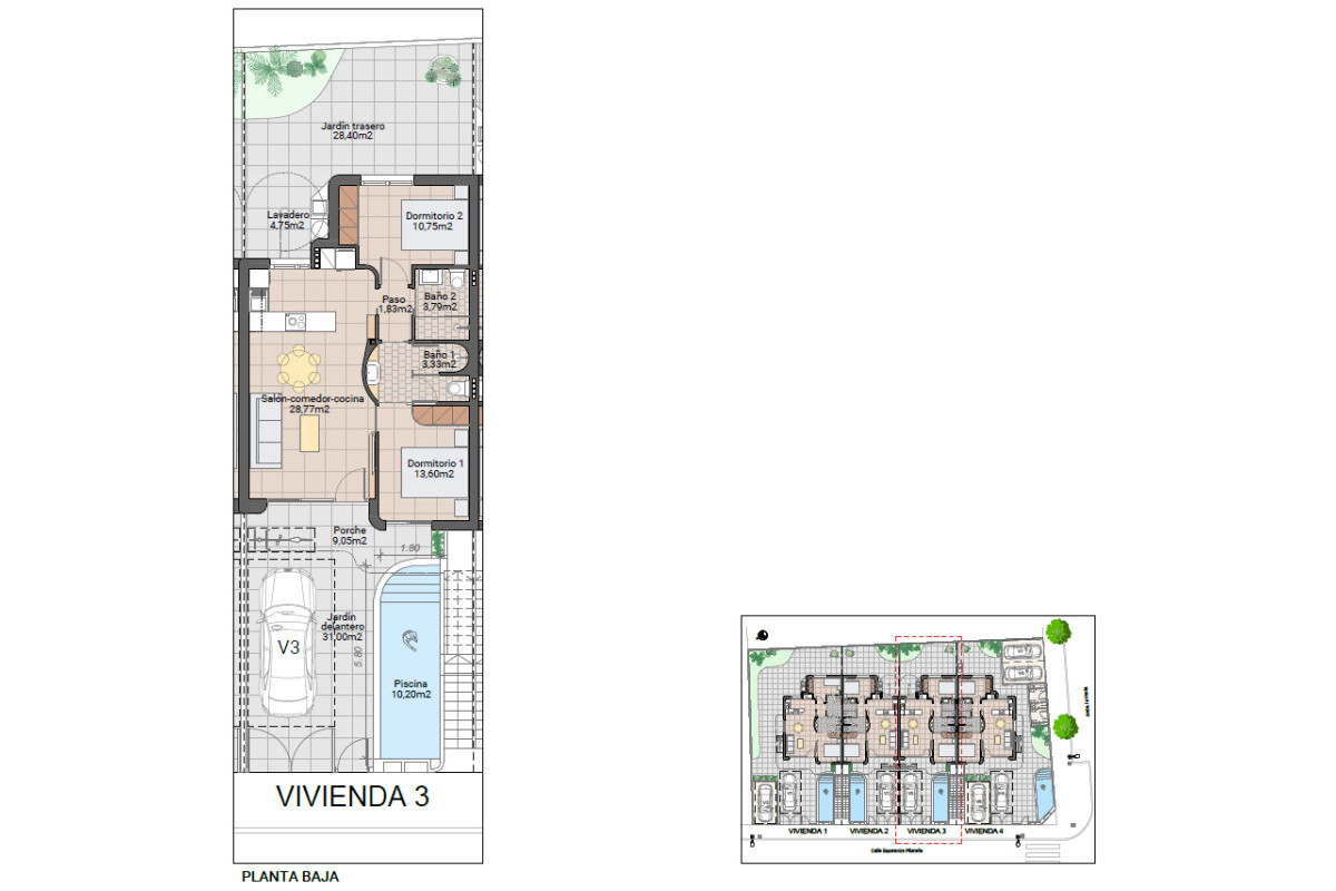Nouvelle construction - Bungalow - Pilar de la Horadada