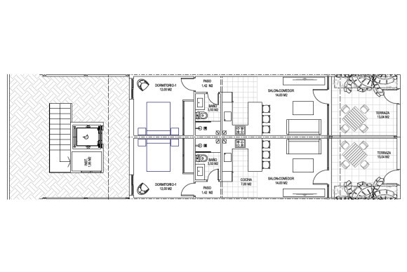 Nouvelle construction - Appartement - Vera Playa
