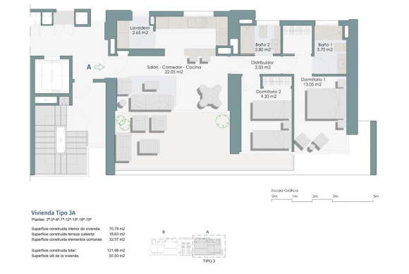Obra nueva - Apartamento / piso - Benidorm