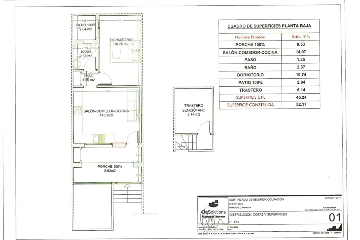 Reventa - Bungalow - Ciudad Quesada - Altos de Quesada