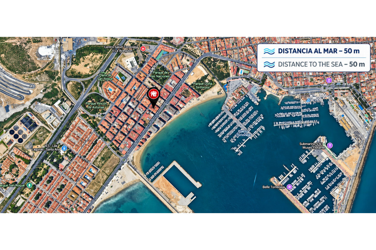 Resale - Apartment  - Torrevieja - Playa del Acequión